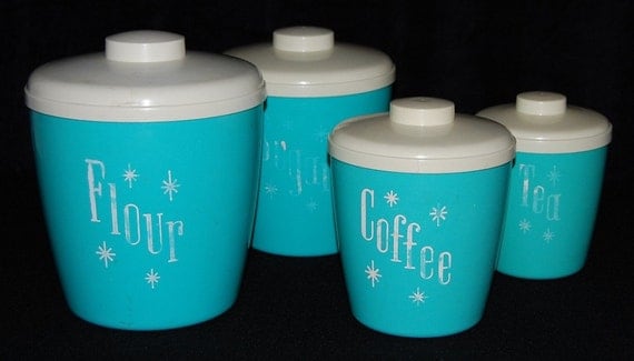 Mom's Kitchen Cannister Four-Piece Set