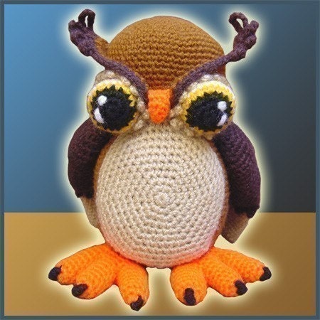 Horned Owl - Amigurumi Pattern