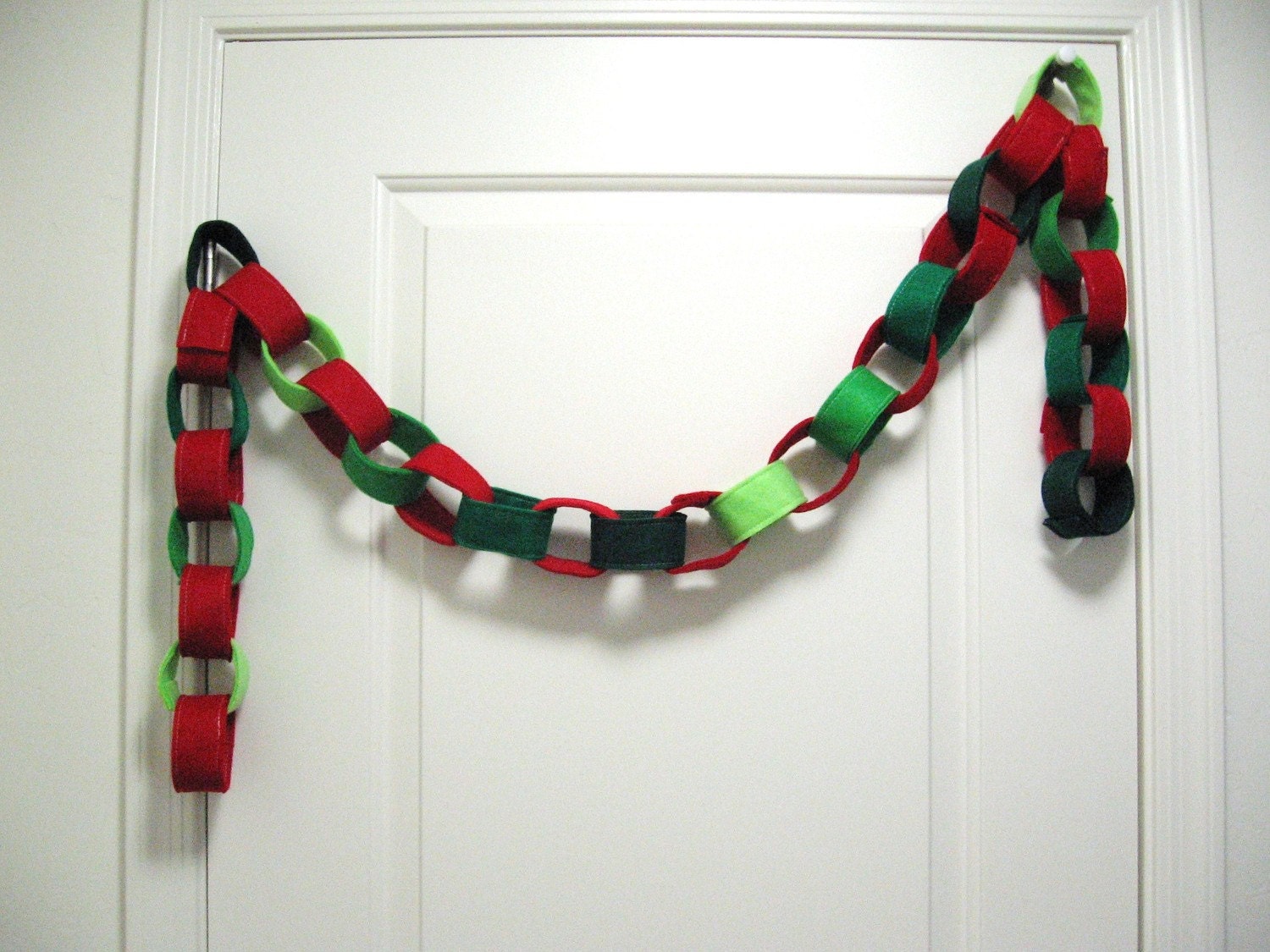 Christmas Felt Chain Garland