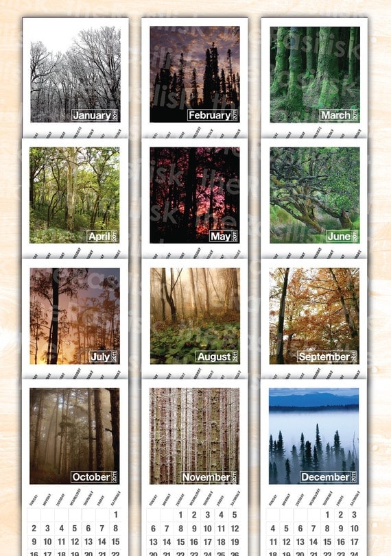 printable daily planner 2011. Forests 2011 Printable