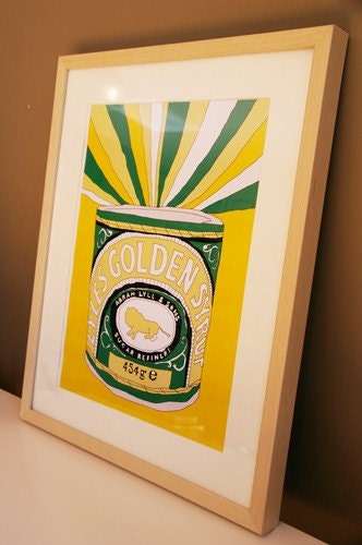 A3 Print -  Golden Syrup