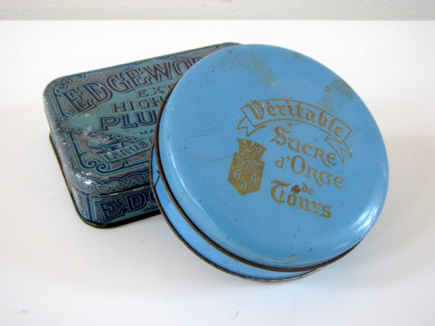 Vintage French Tin Box