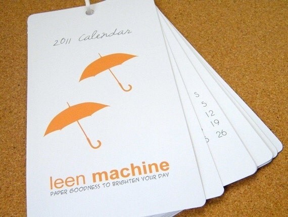 2011 Leen Machine Calendar - Limited Edition