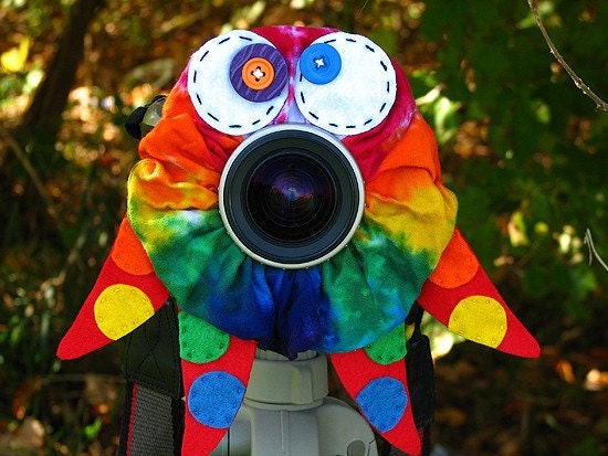 custom Limited Edition Tie Dye OCTOPUS Lens Pet for your camera