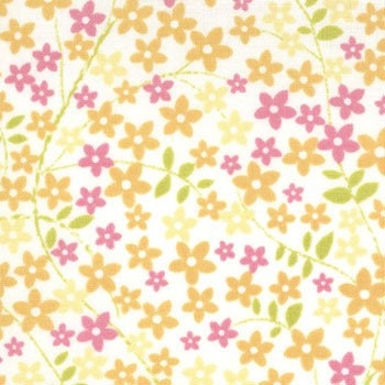 Sunkissed by Sweetwater for Moda Fabrics - Meadow Sweet in Ivory 1 Yard