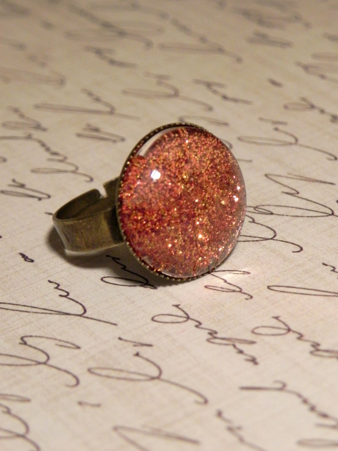 Geology: Opal Fire Cocktail Ring