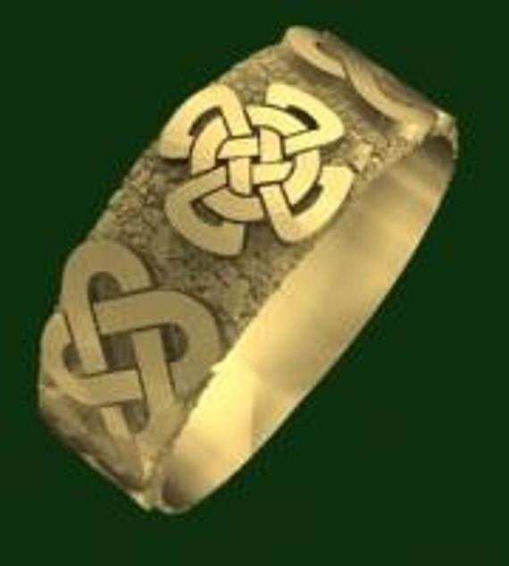 Unique Celtic Knot Ring-18k gold