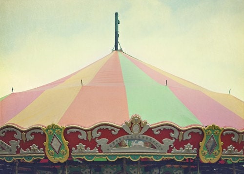 A Day At The Fair - 5x7 Original Fine Art Photography Print  - Carousel