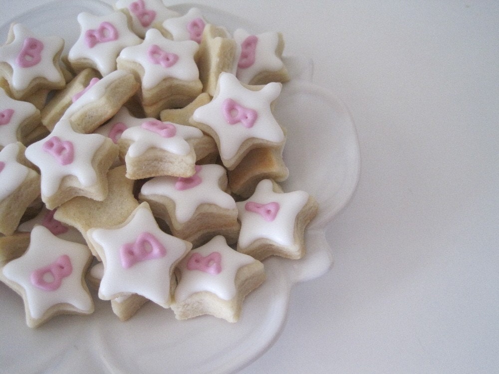 OH SO SMALL Initial Star cookies - 6 dozen