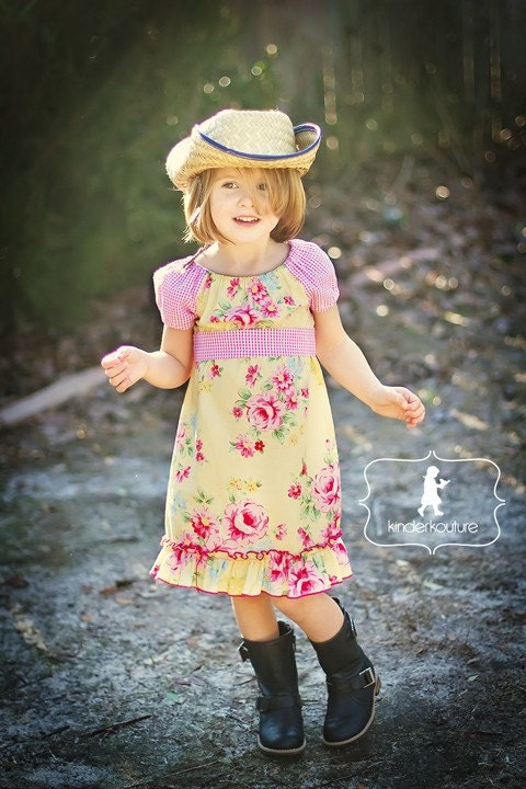 NEW SPRING 2011 "Rosy" Dress - Sizes 6/12mos - 5