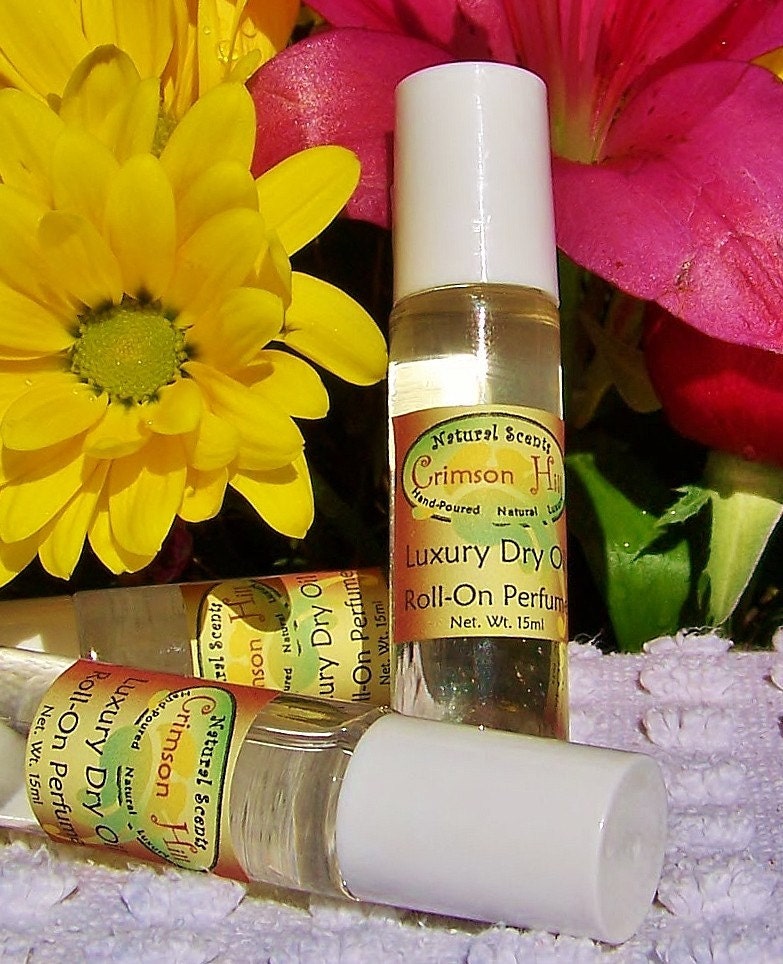 NEW-Natural Perfume Oil- Spring Passion Flower