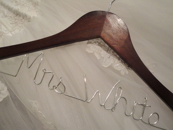 Modern Bride - Personalized Bridal Hanger