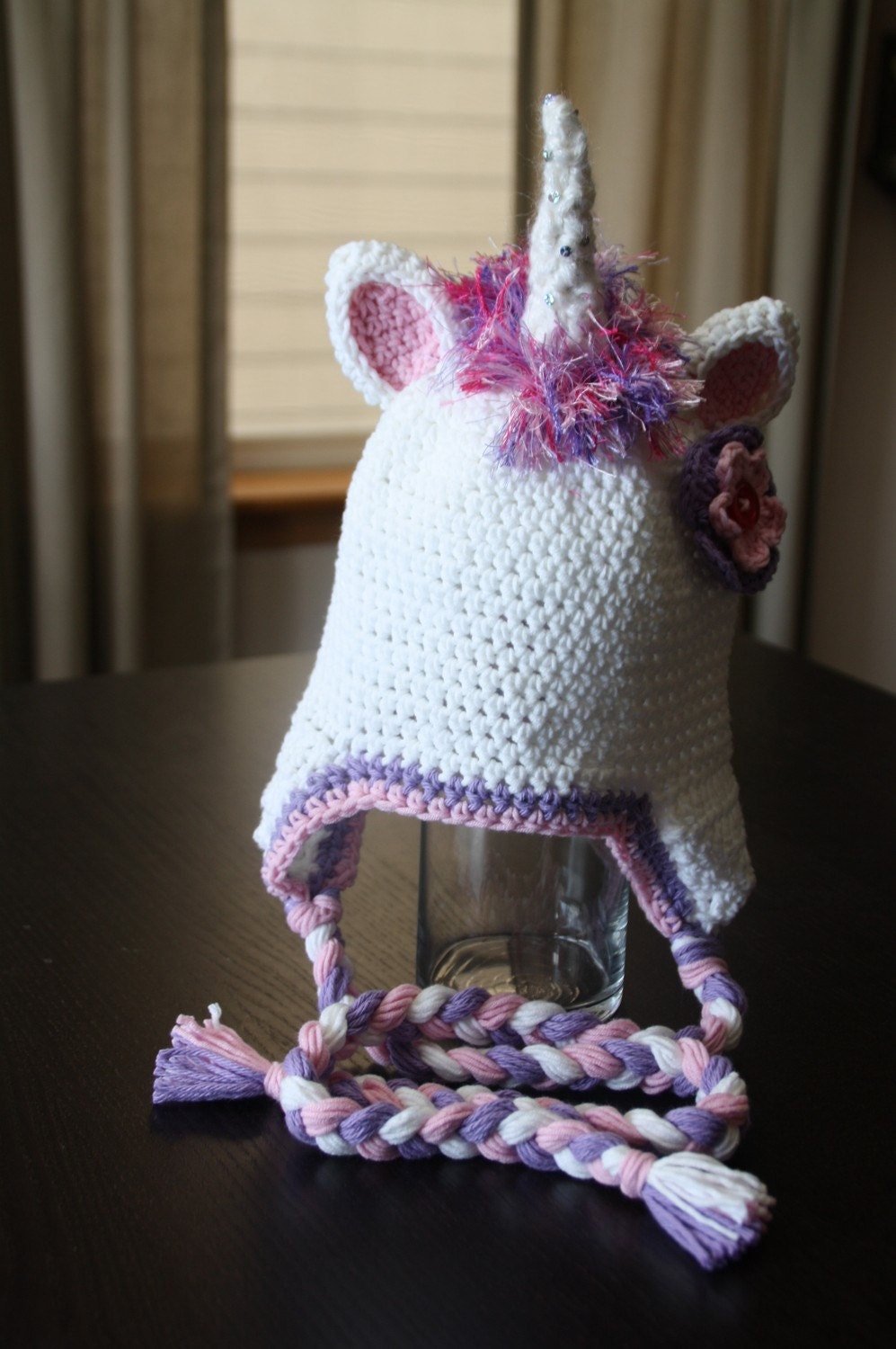 GLIMMER the UNICORN Crochet Hat Pattern