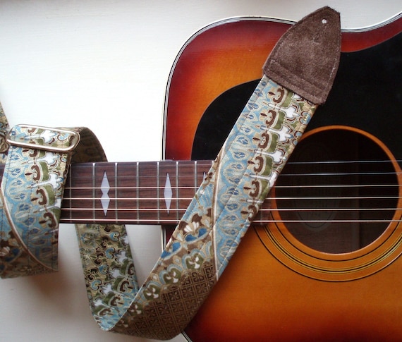 Handcrafted Guitar Strap - Stairway To Heaven