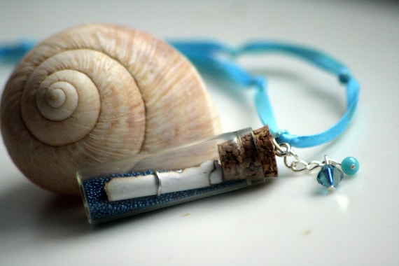 Message in a Bottle,Pirate, Mermaid Pearls/Bubbles, Pixie Dust Necklaces, Map