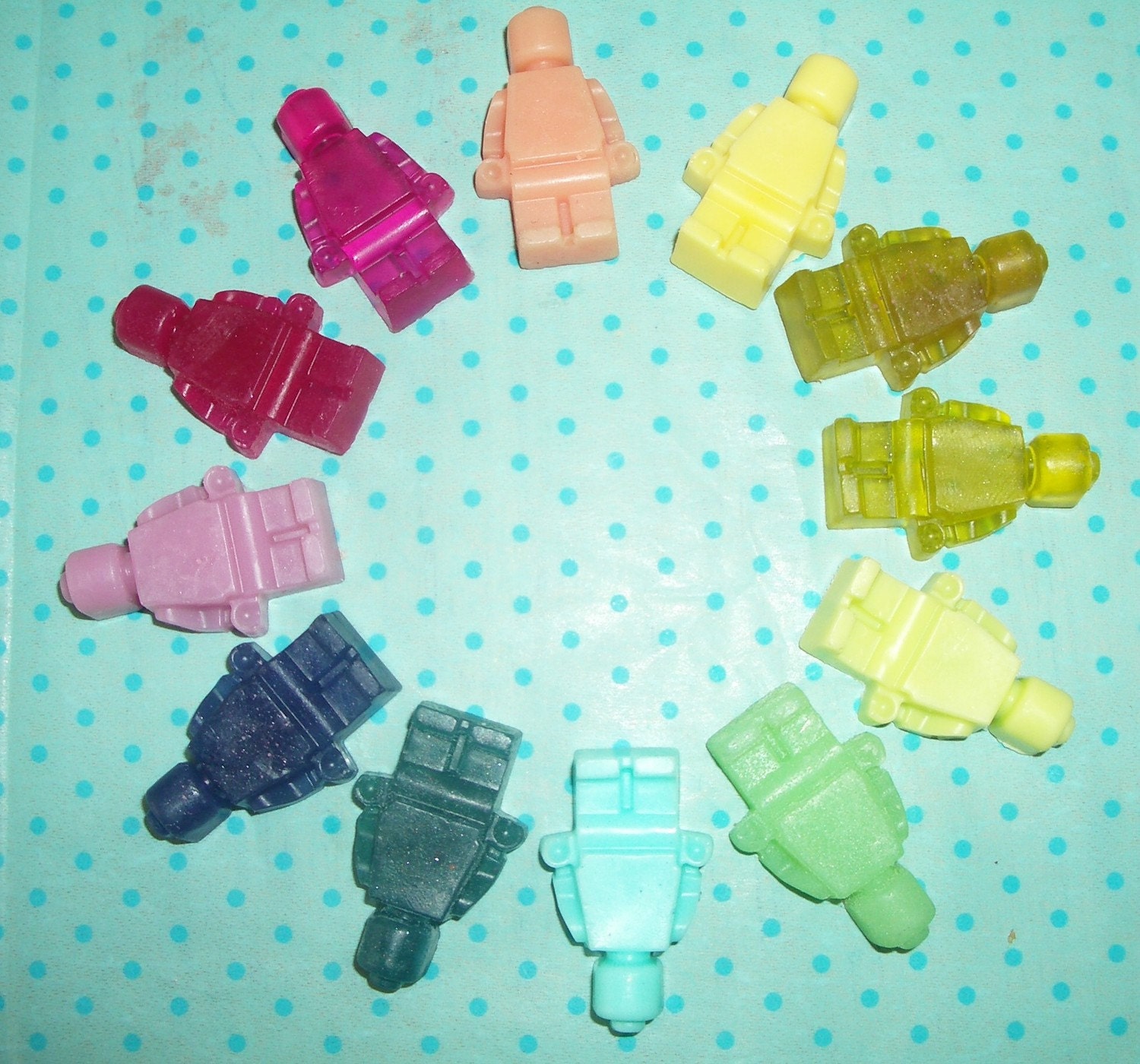 Brickman Mini Soaps Set of 12. - Pick Your Colors and Scents