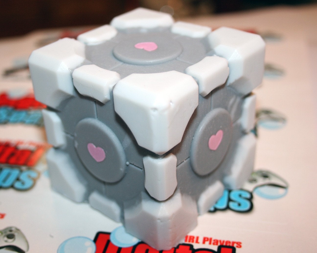 SOAP Companion Cube, Mountain Dew-type scent by Gamer and Geek Soap Inventor DigitalSoaps