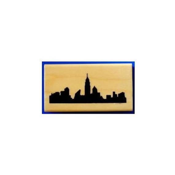 new york skyline silhouette. new york city skyline