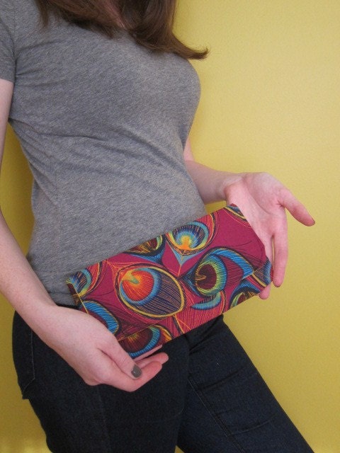 The Penelope Clutch - Peacock