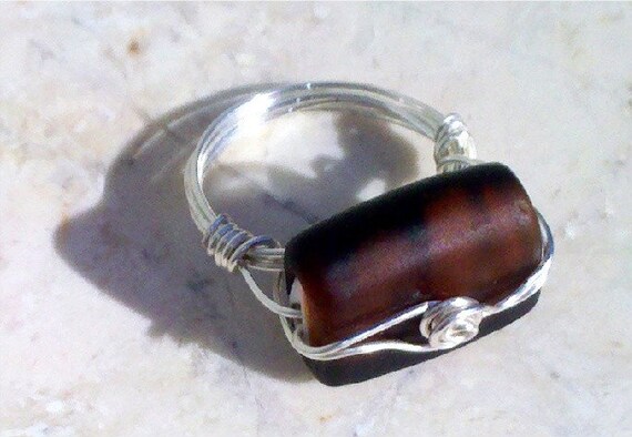 Brown Betty Ring Size 12