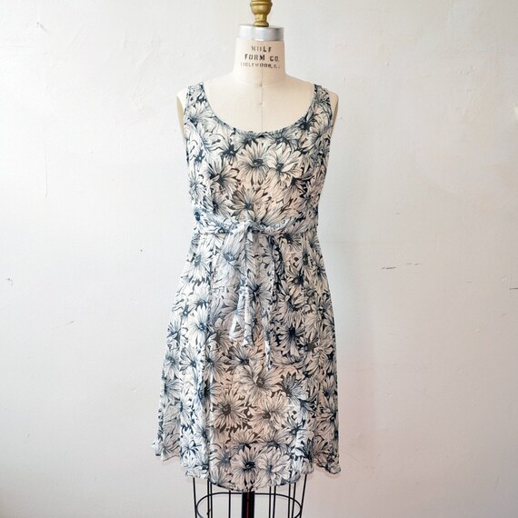 Vintage Betsey Johnson Floral Mini Dress 10