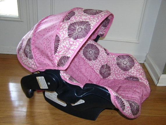 Custom Infant Car Seat Cover Pink Moda REPLACEMENT Cover Exact Fit