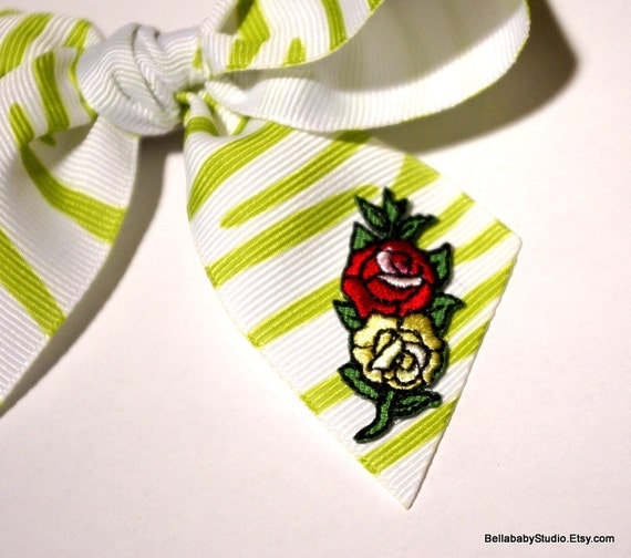 yellow rose tattoos. Bow Red Yellow Rose Tattoo