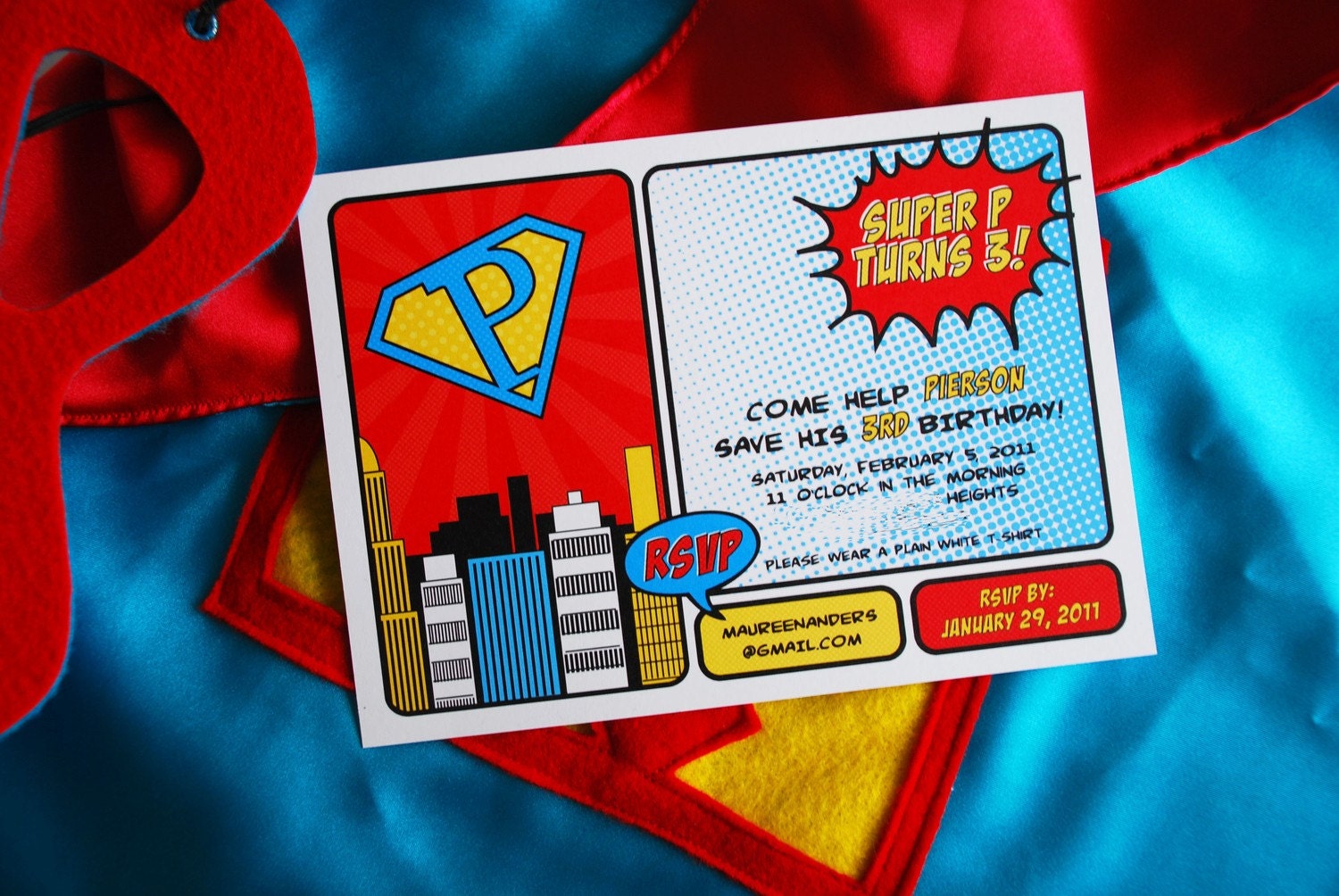 Vintage SUPER HEROS Birthday Party - Printable Hero Sandwich Labels