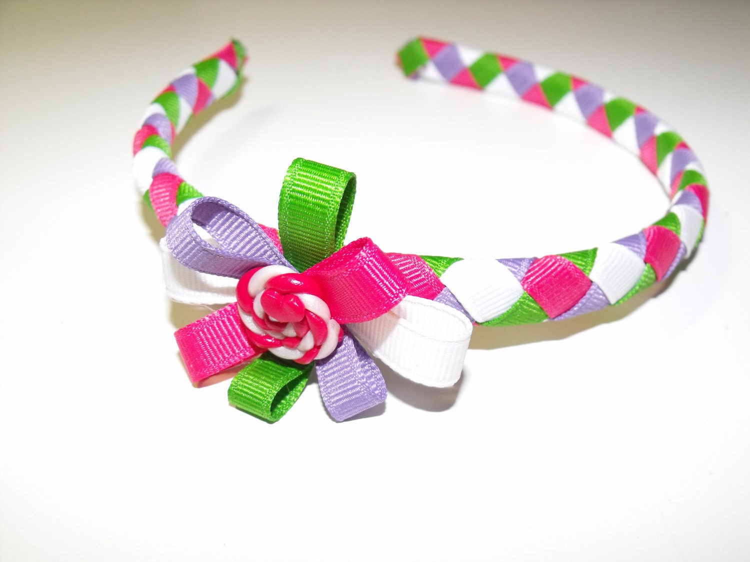 Ribbon Headband - spring time
