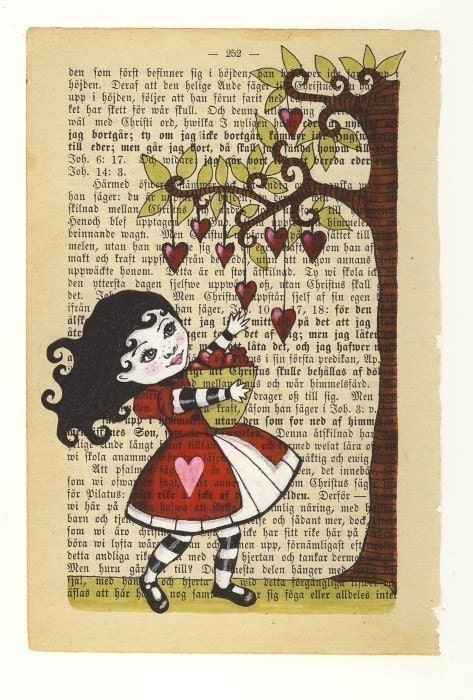 The little heart collector -print