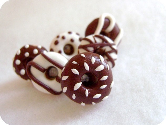 Chocolate Donut Pushpins
