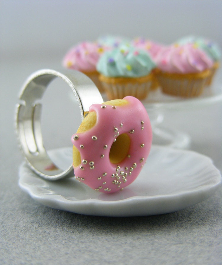 Strawberry Candy Donut Ring
