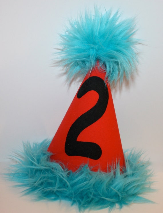 Thing 1 and Thing 2 / Dr. Seuss Themed Party Hat
