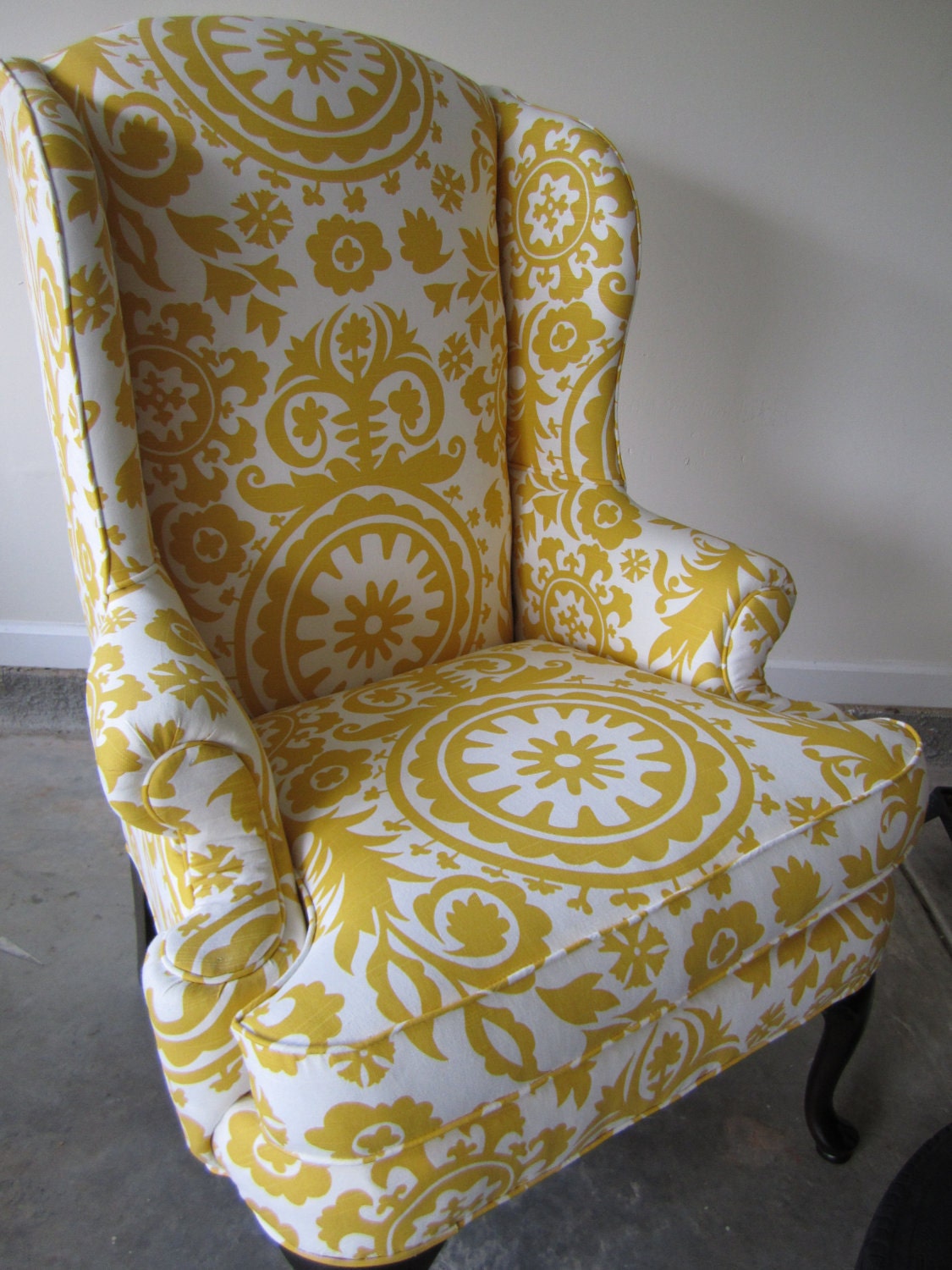 Winged Back Chair - Summer Breeze
