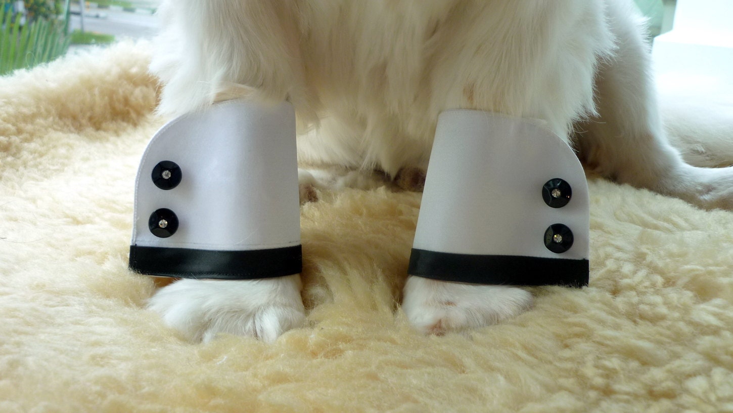 Custom Made Tuxedo Cuffs for Dogs or Cats