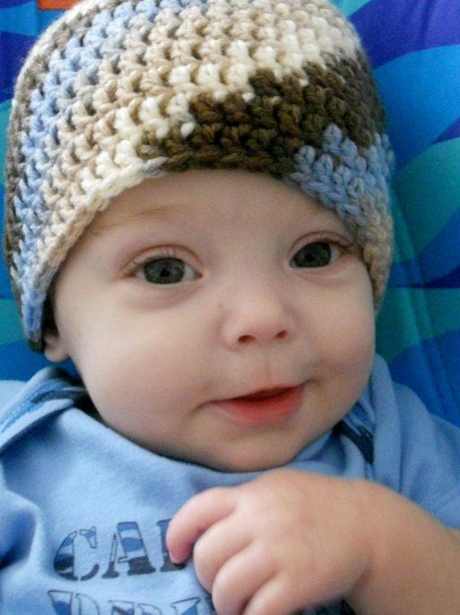 Crochet Baby Boy Hat Any size