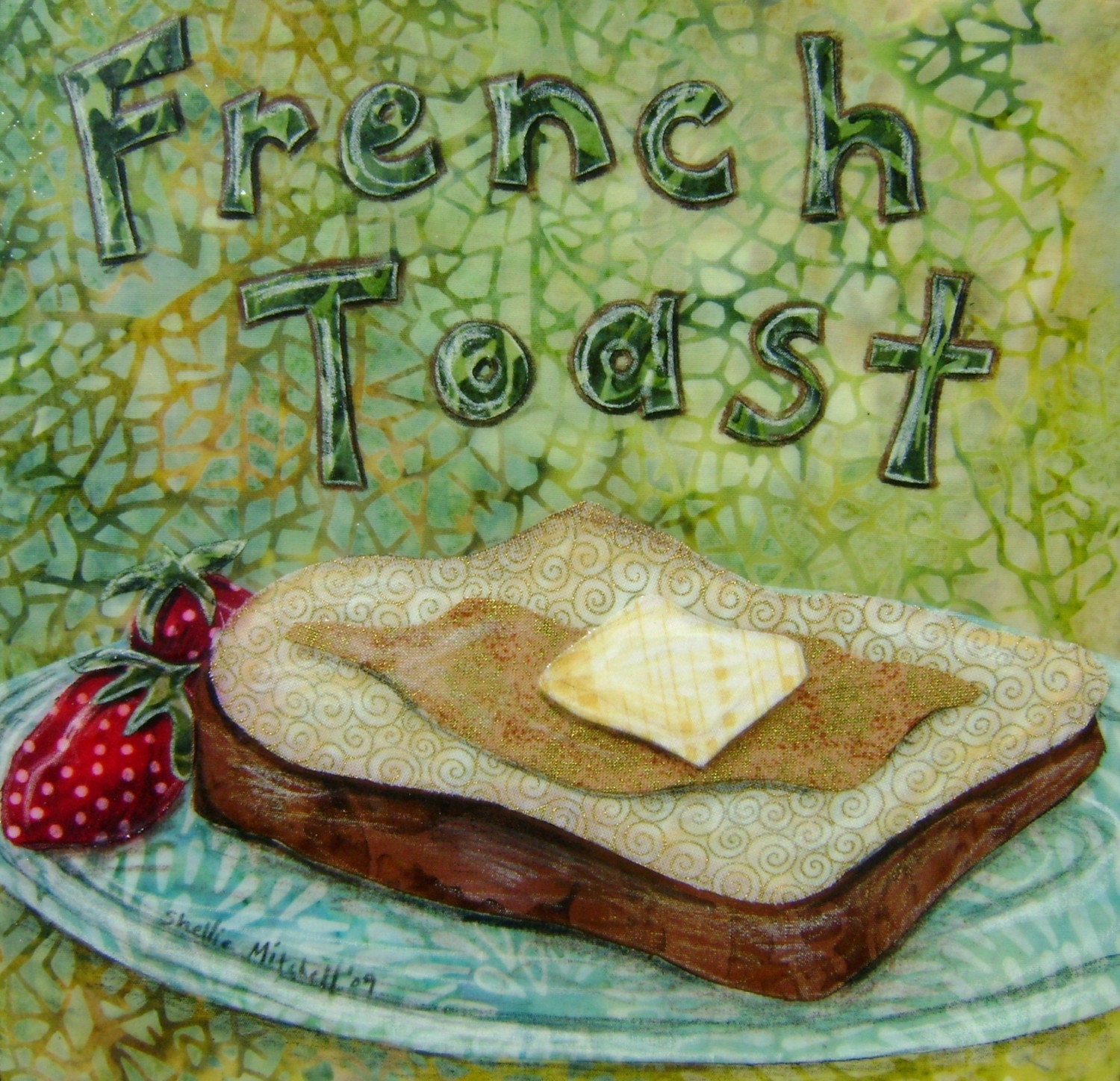 French Toast - 8.5  x 11 archival print