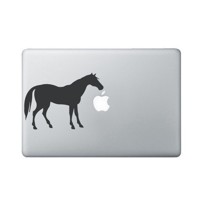 Horse 3 Small Vinyl Laptop Decal