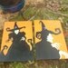 WICKED  canvas arcylic painting wicked WITCH  of the  WEST from  wizard of OZ