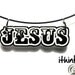 Name of JESUS necklace