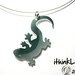 green lizard necklace