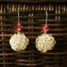 Dandelion earrings