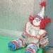 Vintage Handmade Toy Yoyo Clown