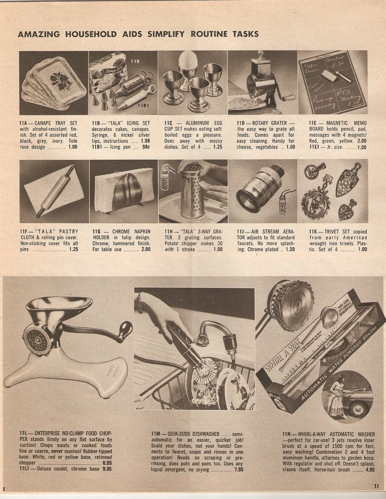 Vintage 1954 G. Fox & Co. Housewares for Homemakers Catalog