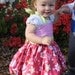 Flower Hulter top Bubble Dress 18-24months size