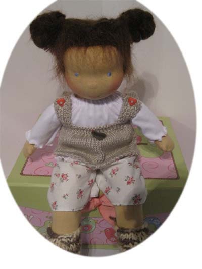 Emma Twinkle-Toe Waldorf inspiert cloth doll