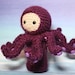 Crochet Pattern- Octavio in an octopus costume amigurumi doll
