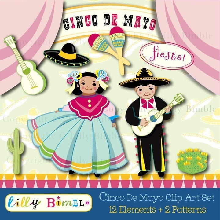 cinco de mayo clip art border. Fiesta Cinco De Mayo Clip Art