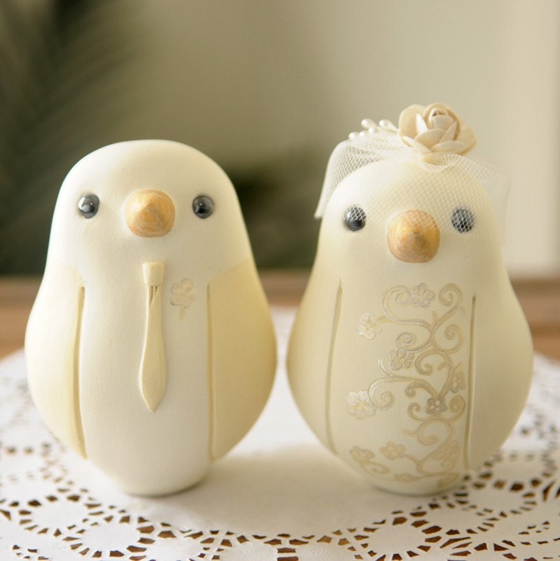 Wedding Cake Toppers ETSY FIND the cutest cake toppers ever