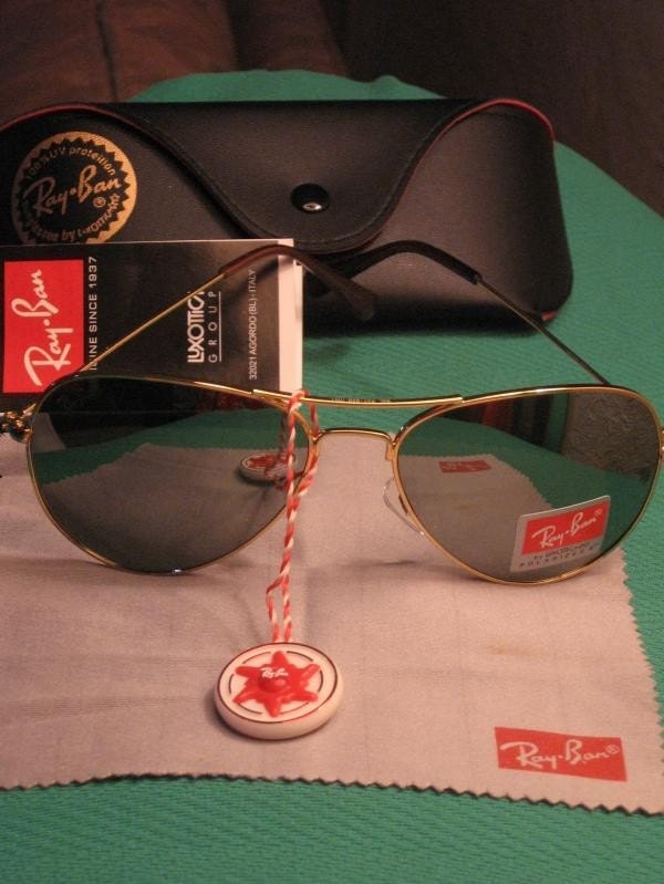 ray ban aviators mirrored lenses. Ray Ban AVIATOR Sunglasses RB